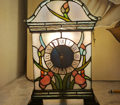 Proyecto de vitral floral