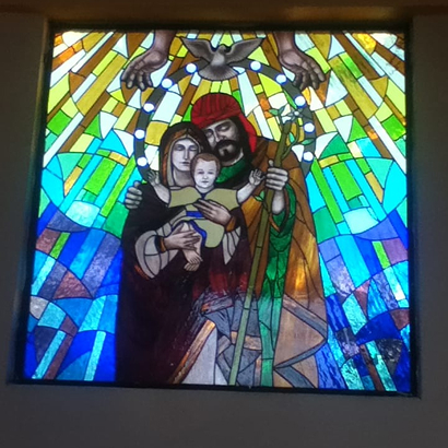 Vitral artístico religioso