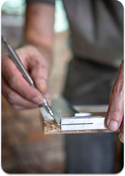 Trabajo de vitrales artísticos